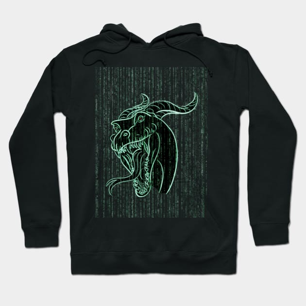 Wyrm in the Shell Hoodie by Taellosse